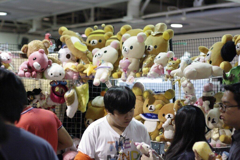 That’s a lot of Rilakkuma plushies out there. [Photo by Al Barcenas]