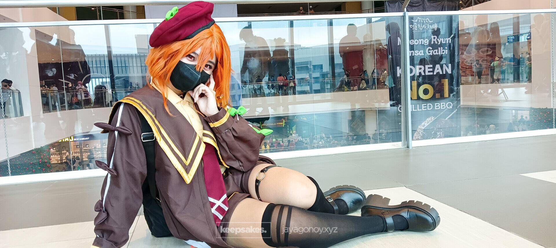 Cute ni Sowi as Kaheru. She even reminded me na Kaheru 2.0 will be aired at 8pm pagkatapos ng Anime Fair. She spent the rest of the day as the only Kaheru there.