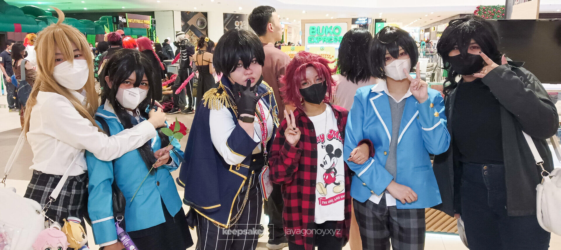 Ensemble Stars! Sila lang ata ang mga naka-cosplay ng EnSta that day.
