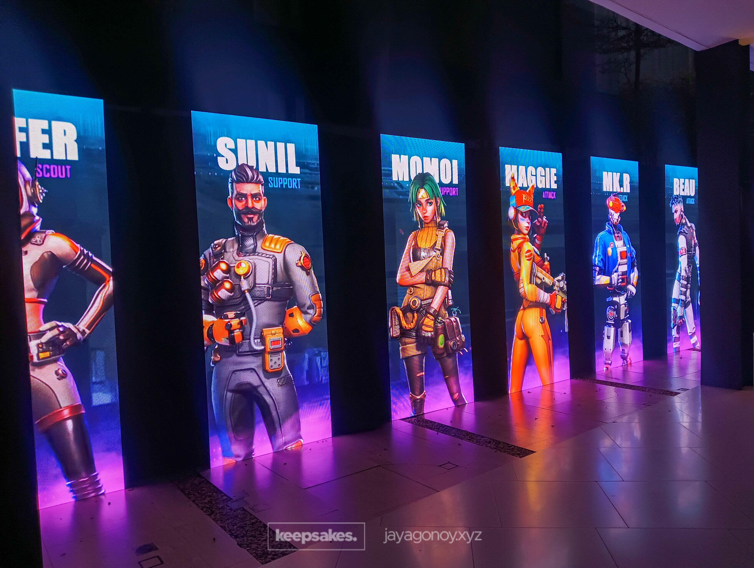 Farlight 84 Philippines Summit - Characters