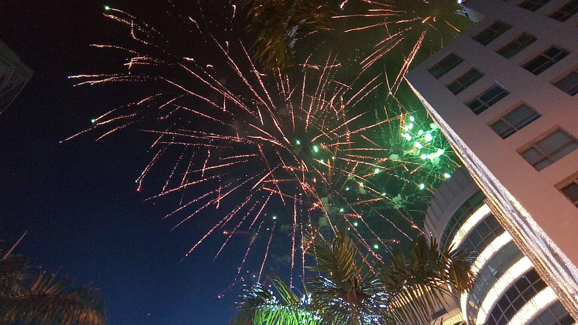 New Year’s Fireworks at Eastwood City, 2020.