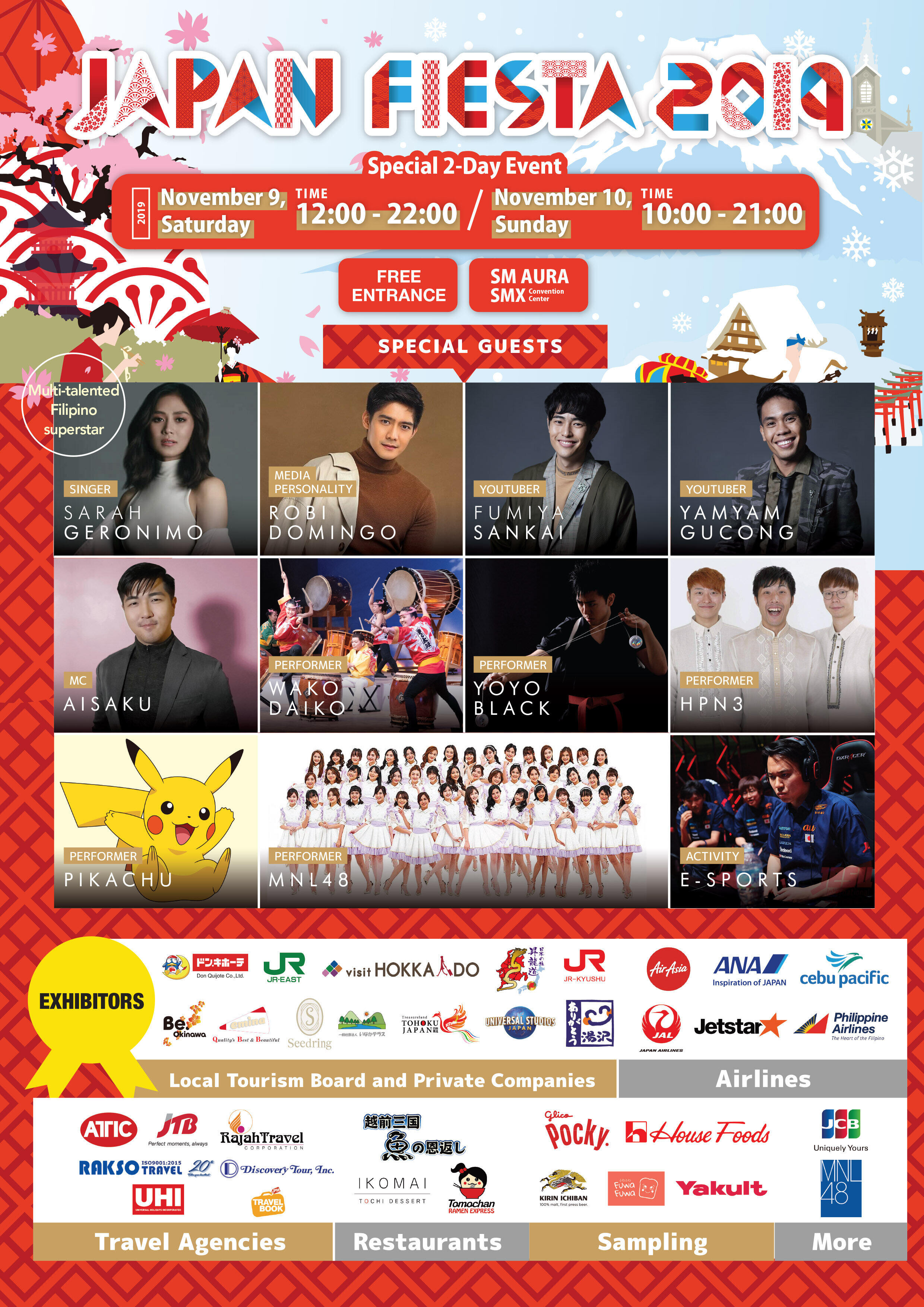 Japan Fiesta 2019 Poster