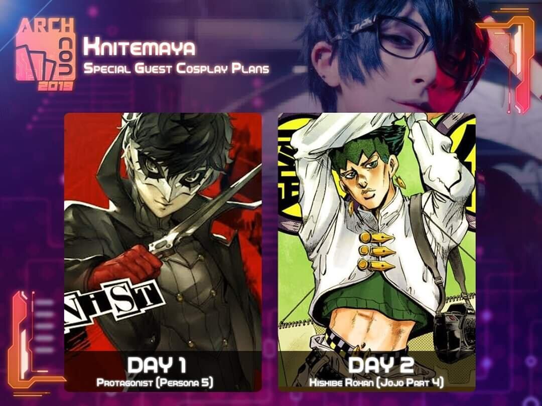 Knitemaya from Australia graces his presence as our international guest this 2019! [Photo Handout]