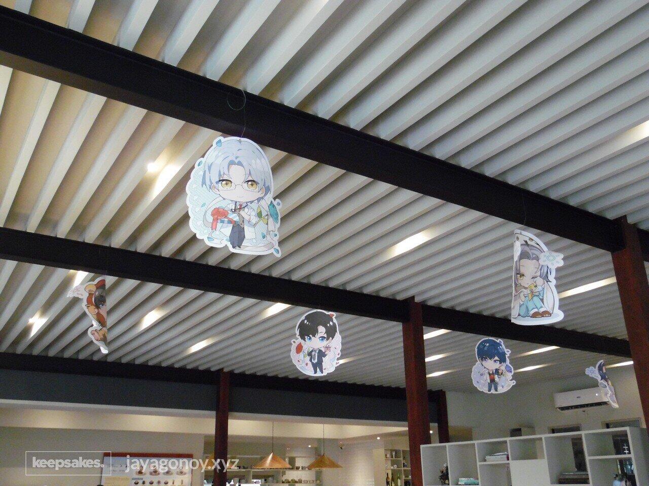 HoYoFest 2021: Tears of Themis Cafe in the Philippines -  Ceiling